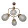 Art Deco chandelier, antique light fixture