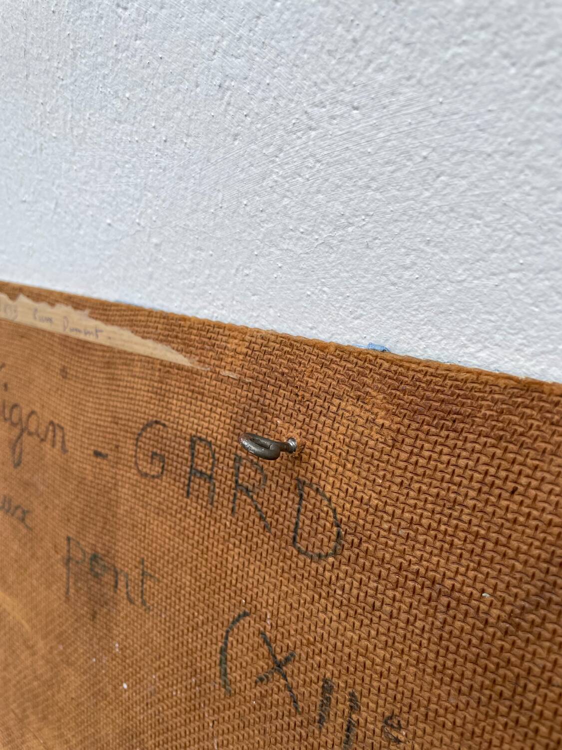 Oil knife painting landscape