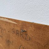 Oil knife painting landscape