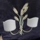 Exclusive Italian design lamp, large, timeless wall lamp