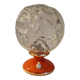 Lampe globe orange, space âge, Allemagne, 1960-70