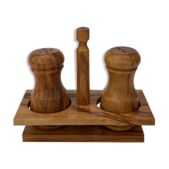 servant duo salt / olive wood pepper