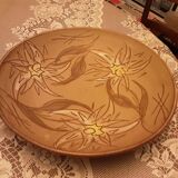 Dish ceramic cut vallauris handmade