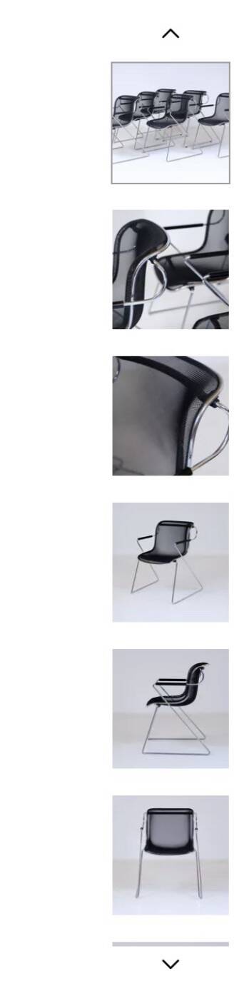 6 Pénélope chairs by Charles Pollock 1980