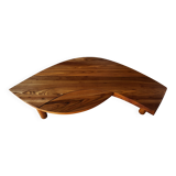 Pierre Chapo T22 "Eye" coffee table – Solid elm – 1986 – Atelier Seltz
