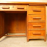 Massive oak desk