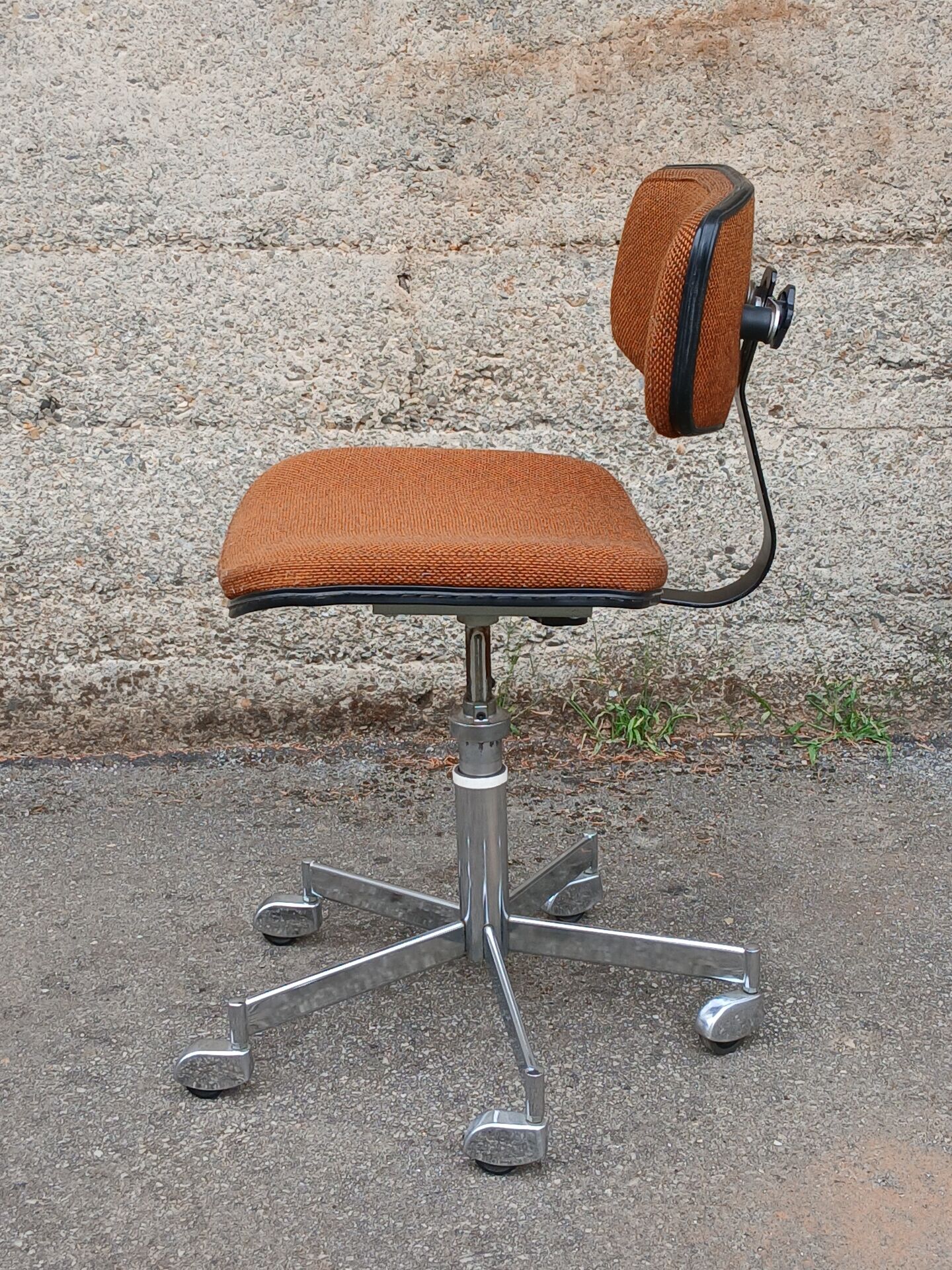 Chaise de bureau réglable Strafor, années 70