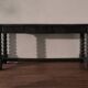 Console table in Shou Sugi Ban finish