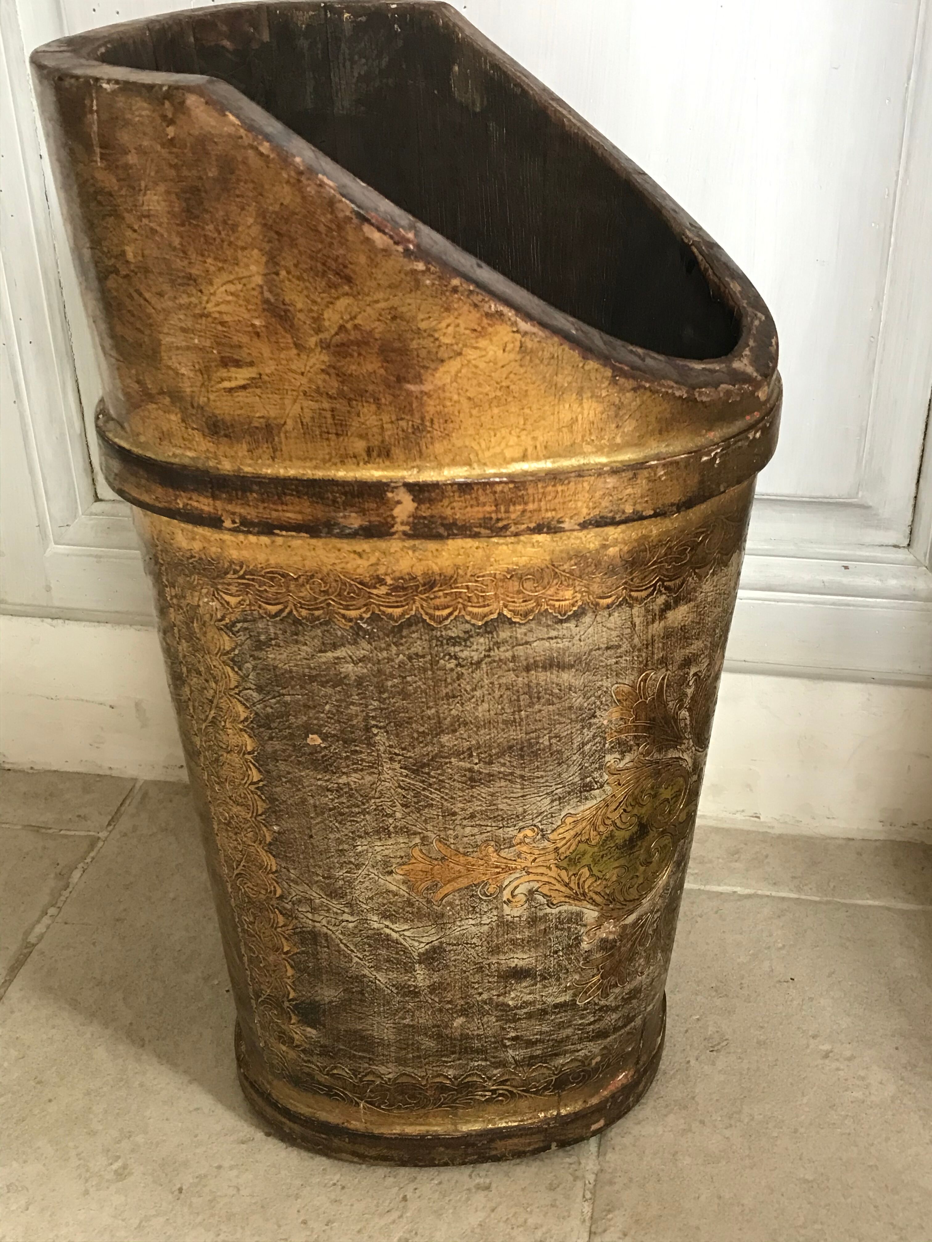 Vintage florentine umbrella holder