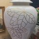 Large Geo Martel Desvres lamp base