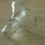 Glass carafe enamelle decor with cherries