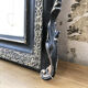 Louis Philippe mirror with pediment - 136x83cm