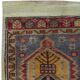 Vintage Scatter Rug, Turkish Accent Rug, Door Mat, Handmade Bat Mat, Kitchen Rug