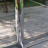 Meal table, oval, marble, 70