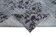 Handmade vintage turkish 1980s 178 cm x 270 cm grey carpet