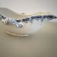 K&G Lunéville blue and white ironstone sauceboat