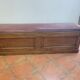 Banc coffre ancien en chêne