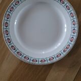 5 antique dessert plates