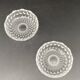 Worked glass bowls