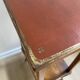 Small bedside table, nightstand, two-top ash plant stand with discreet drawer
