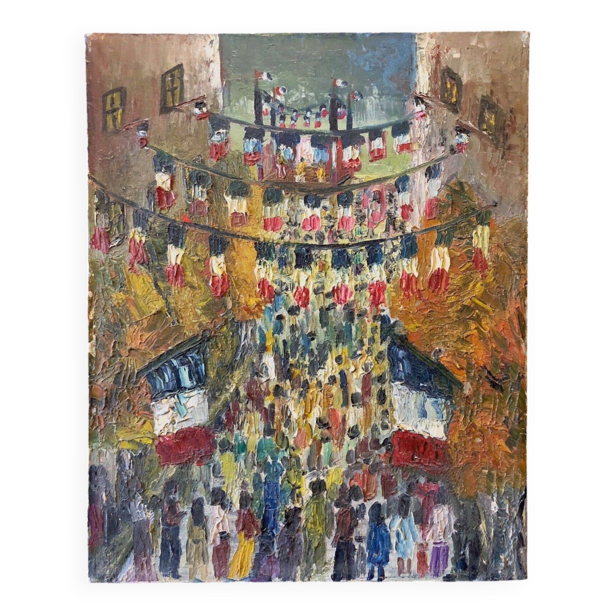 Art Nouveau late symbolism circa 1930/50 illegible signature? symbolist