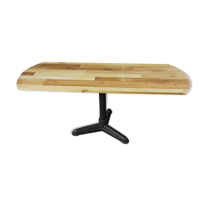 Table console pied central