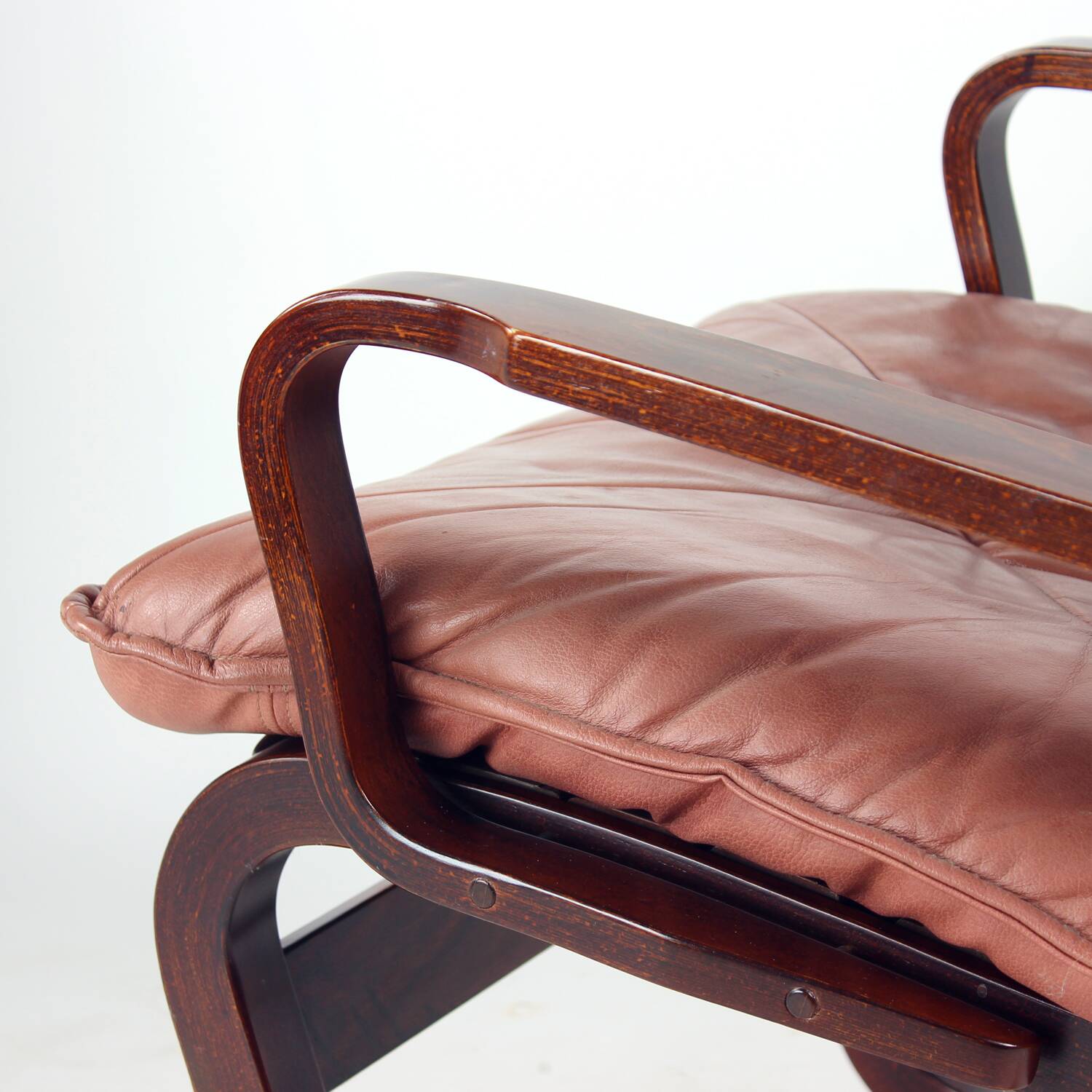 Fauteuil élégant de style danois moderne, par J.M. Birking & Co., Copenhague