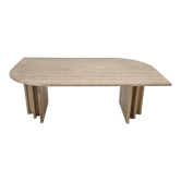 Table basse en travertin italien