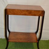 Walnut console table 1950