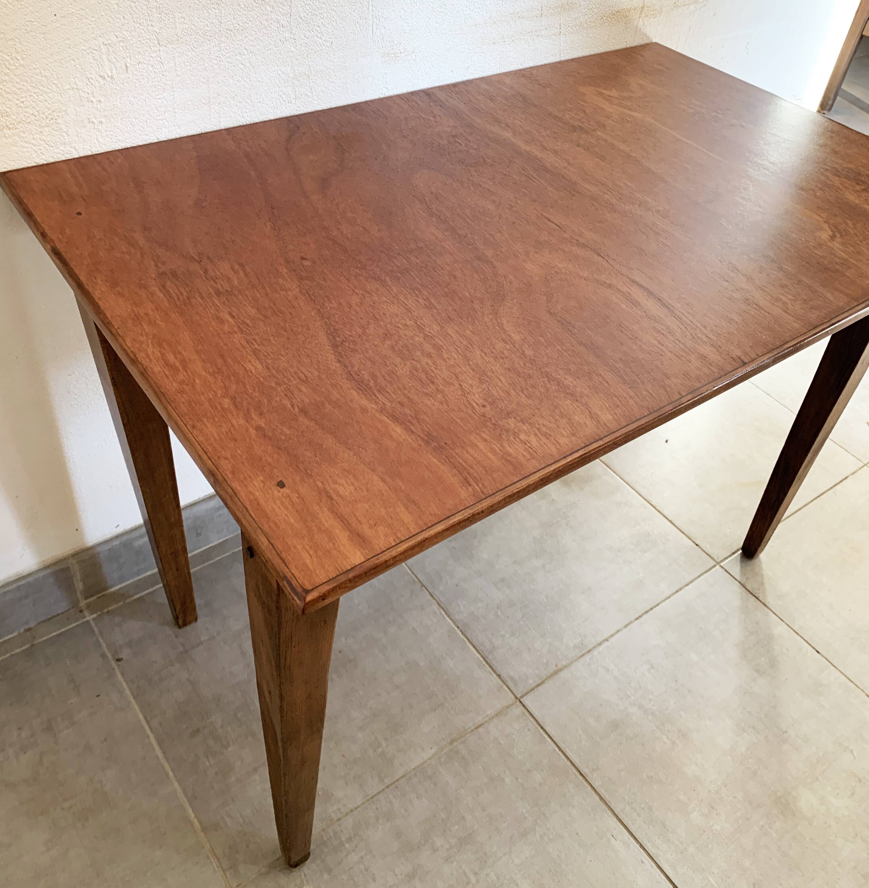 Wooden table from the 50s-60s