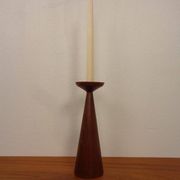 Large Teak Candleholder from Anri Form, Italy, 1960s