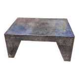 Metal industrial coffee table