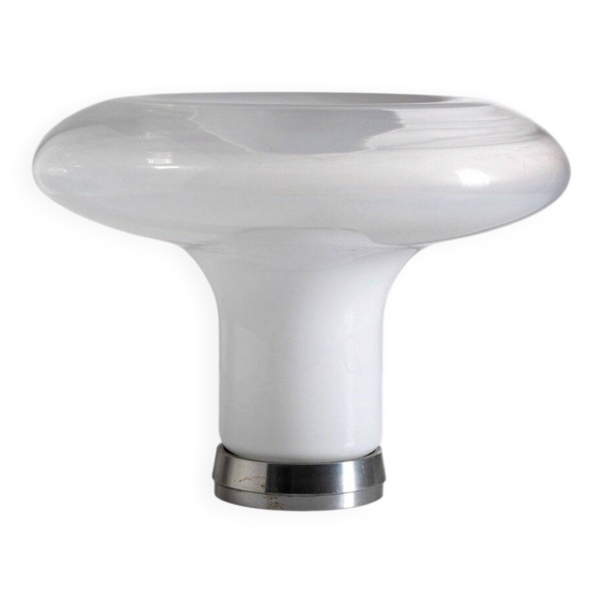 Lampe de table design années 90 modèle Lesbo Angelo Mangiarotti pour Artemide