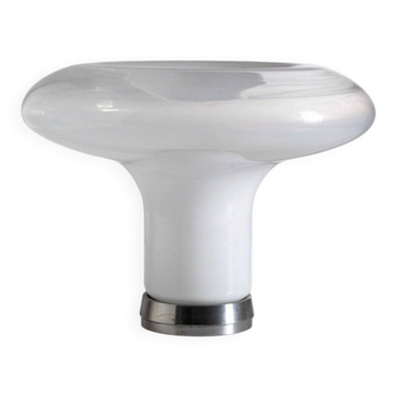Lampe de table design années 90 modèle Lesbo Angelo Mangiarotti pour Artemide