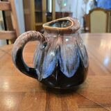 Glazed stoneware jug with spout – Decorative ceramics, France, 1970s