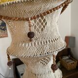 Macrame suspension from the 70s