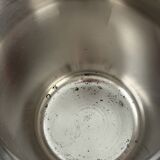 Shiny metal champagne bucket