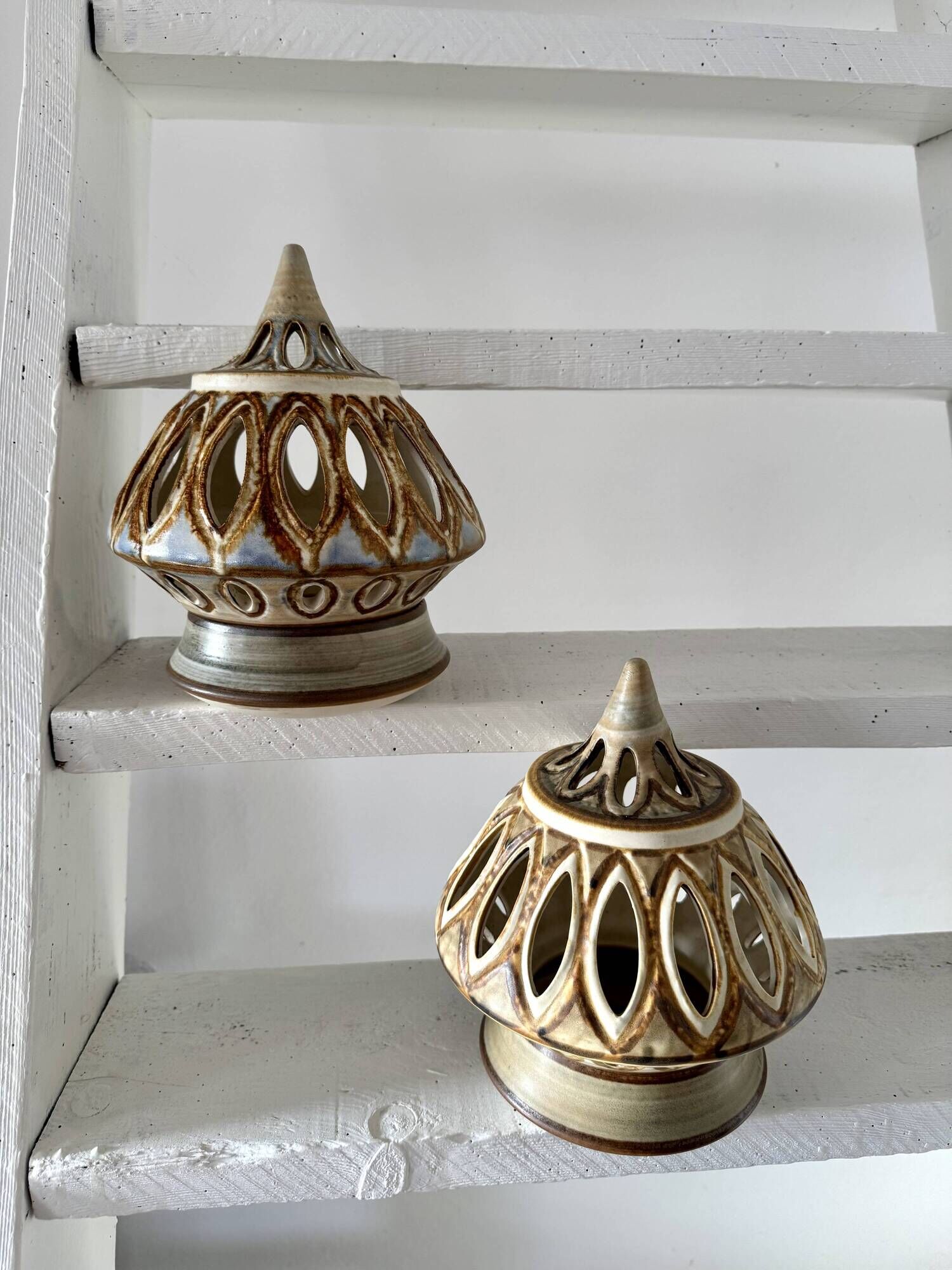 lantern Noomi Backhausen, Søholm Stentøj, Denmark, mid century