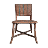 Old bamboo child chair