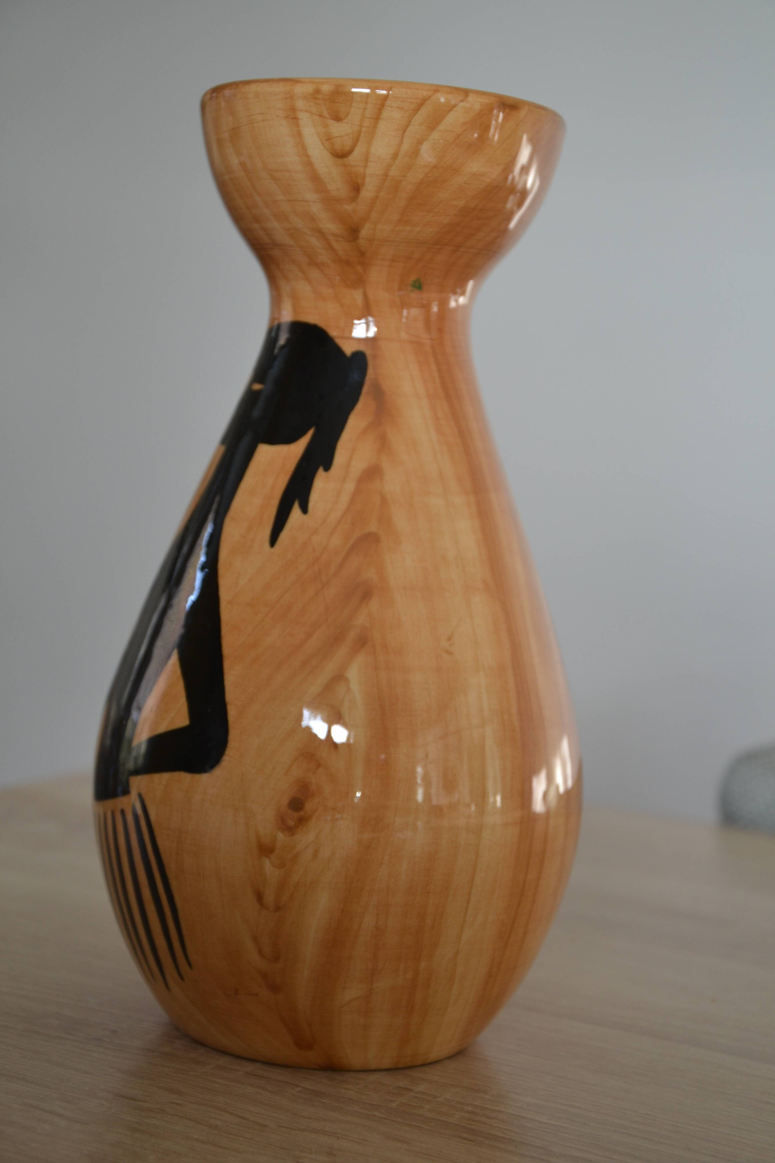 Grandjean Jourdan vase Vallauris 1950s-60s
