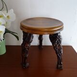 Tripod stool cep wood