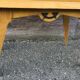 Small vintage 1960 Scandinavian nightstand