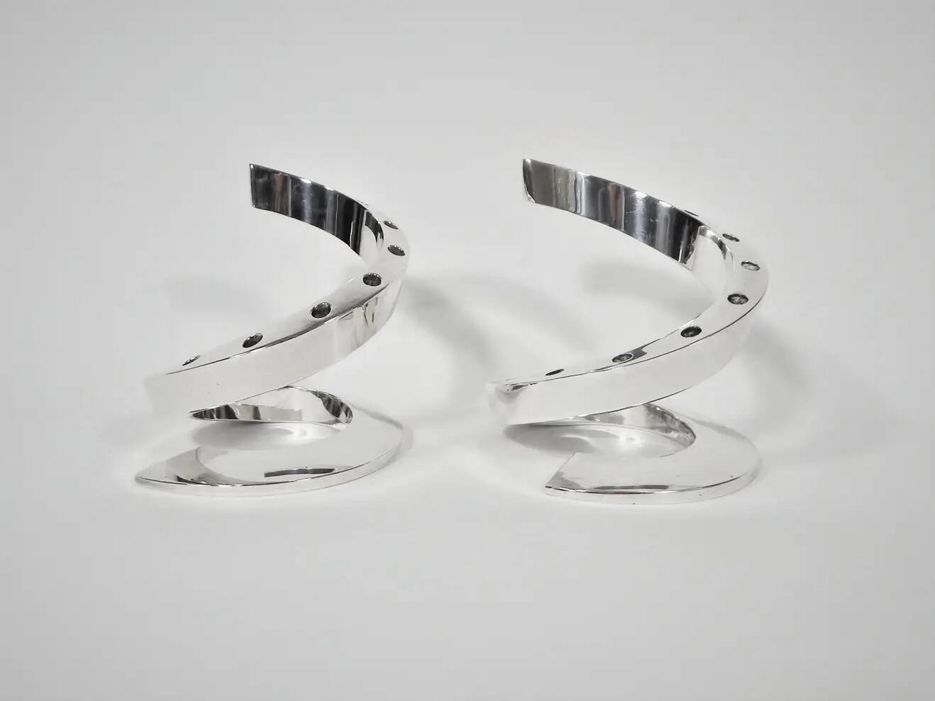 Vintage Candle Holders • Bertil Vallien • Dansk Designs • Space Age • 1960
