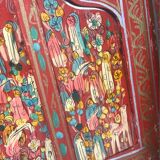 3 wooden ethnic frame mirrors