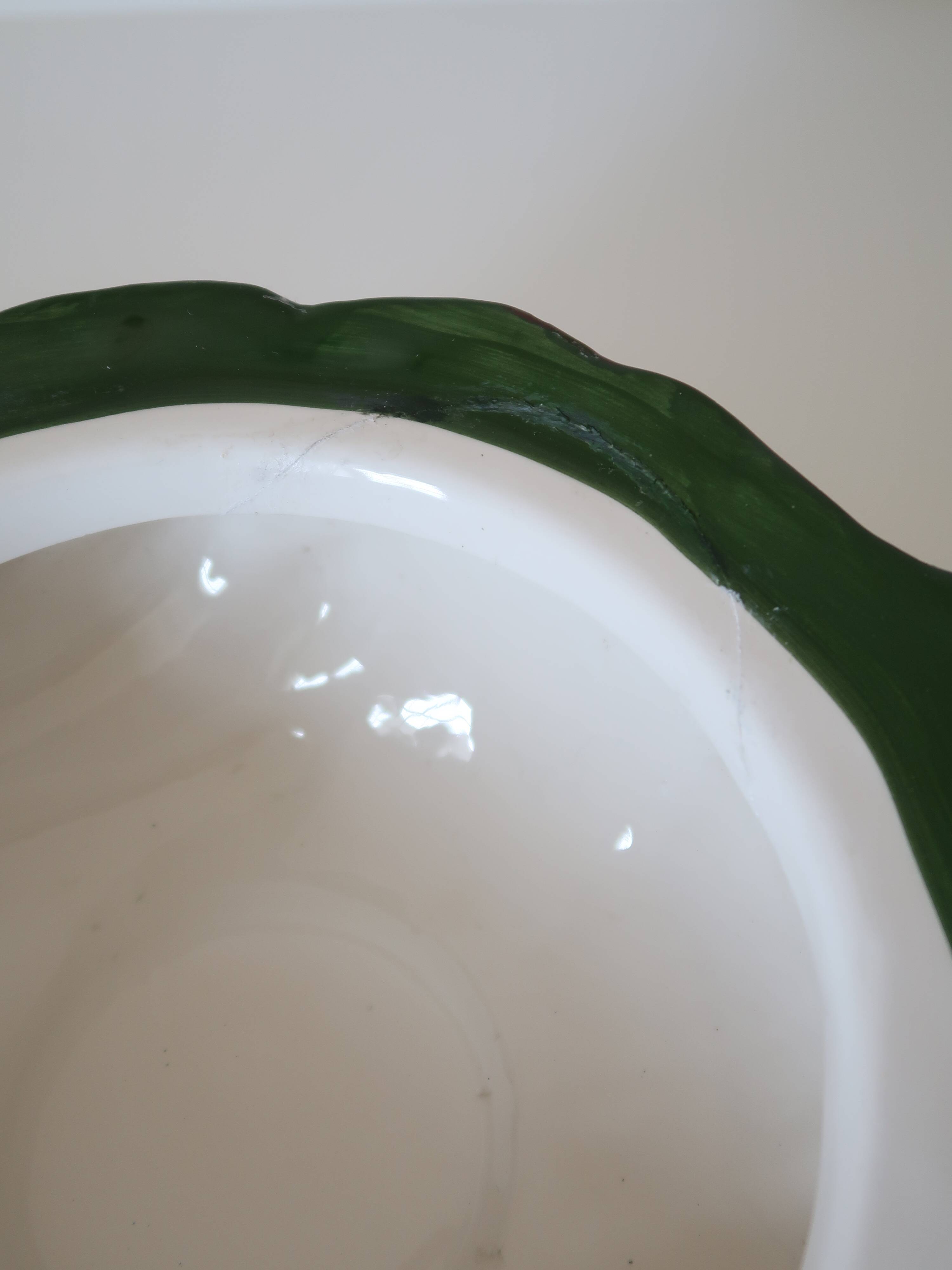 Vintage banana pitcher flat service