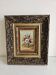 Tableau Oil on Wood - Bouquet of Polychrome Flowers Signed in Soft Frame