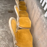 Lot of Louis style chairs to repair