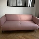 Boconcept pink sofa