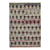 Handwoven Turkish Recycled Boho Rug 210 cm x 307 cm