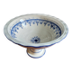 Blue and White Footed Faience Bowl
